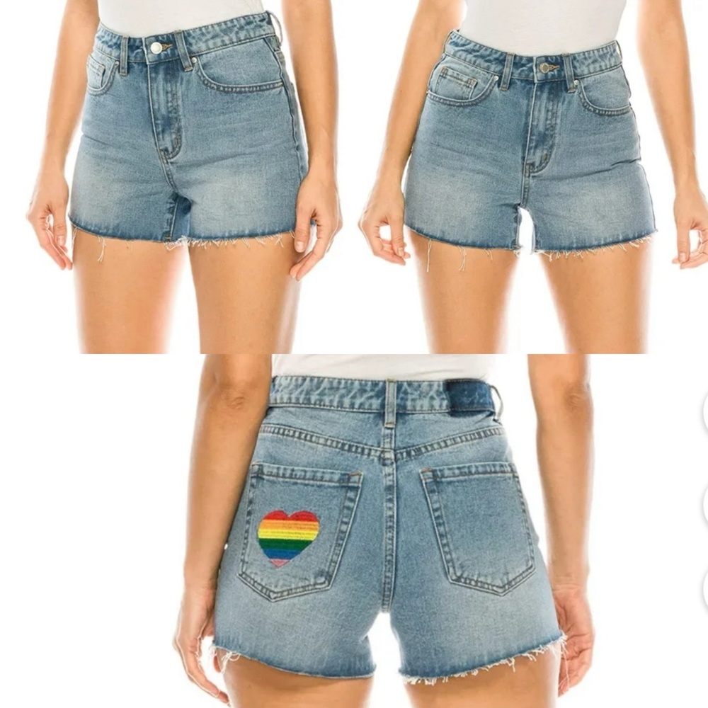 High waist shorts nwt